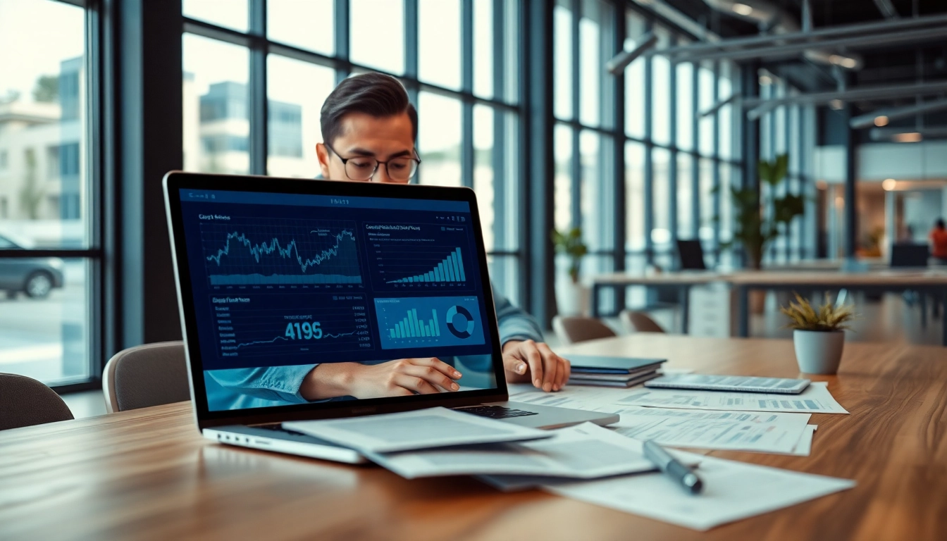 Conducting competitor pricing research with detailed charts and analysis in a professional setting.