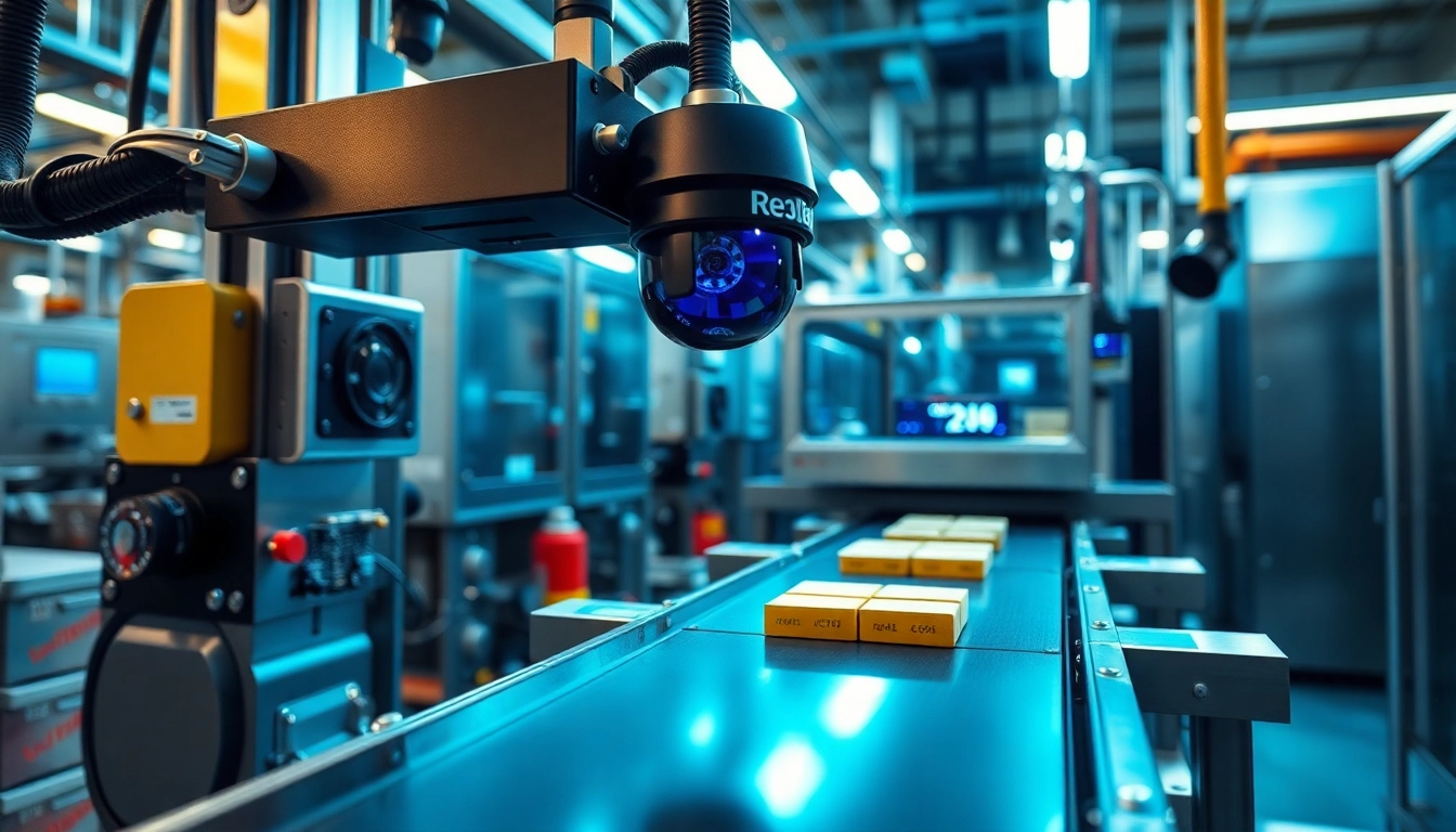 Optimize machine vision systems capturing product inspections in a high-tech industrial setting.
