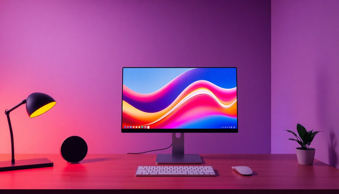 Engaging view of quickq官网 on a sleek desktop interface, featuring a modern design and warm lighting.