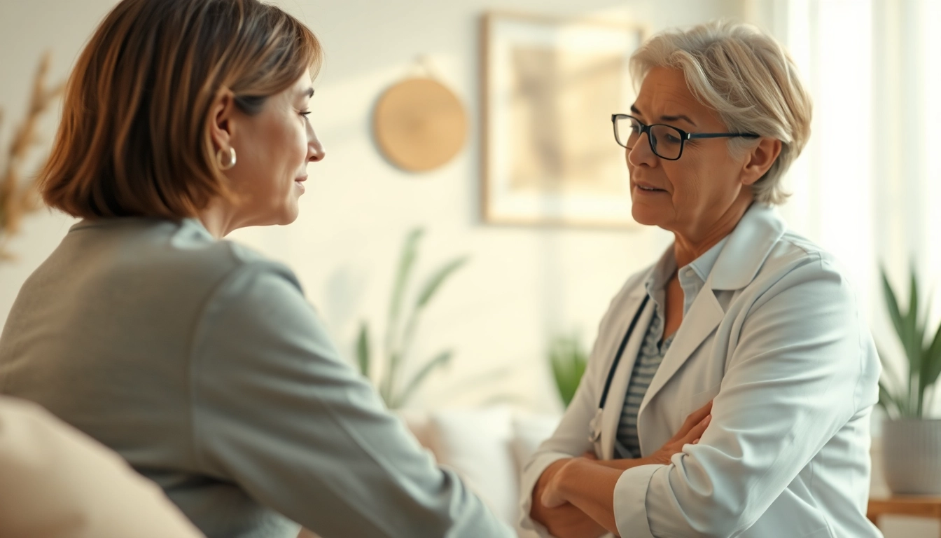 Supporting someone dealing with grief in a calm, empathetic environment.