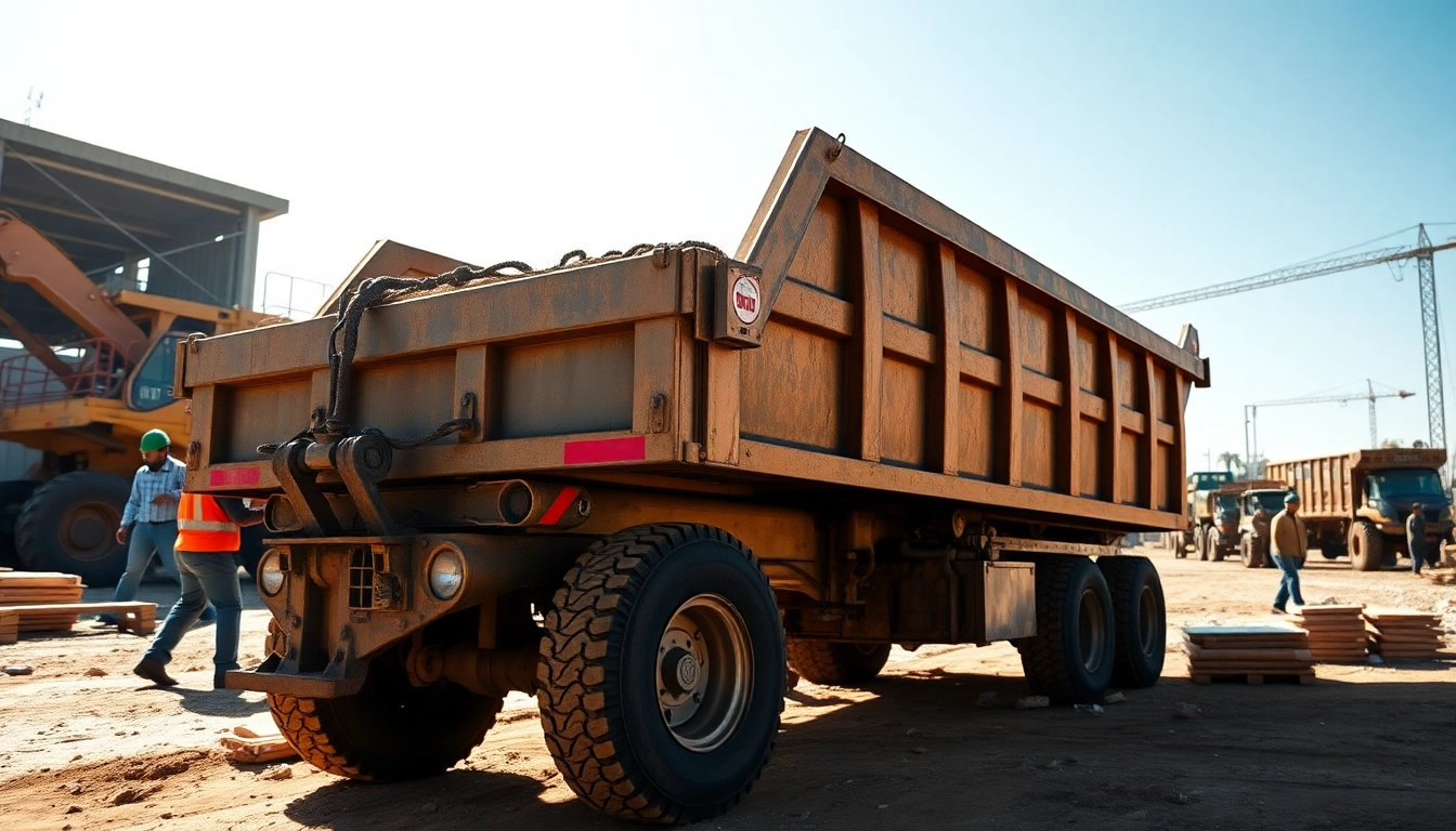 Find High-Quality Hydraulic Dump Trailers for Sale at Competitive Prices