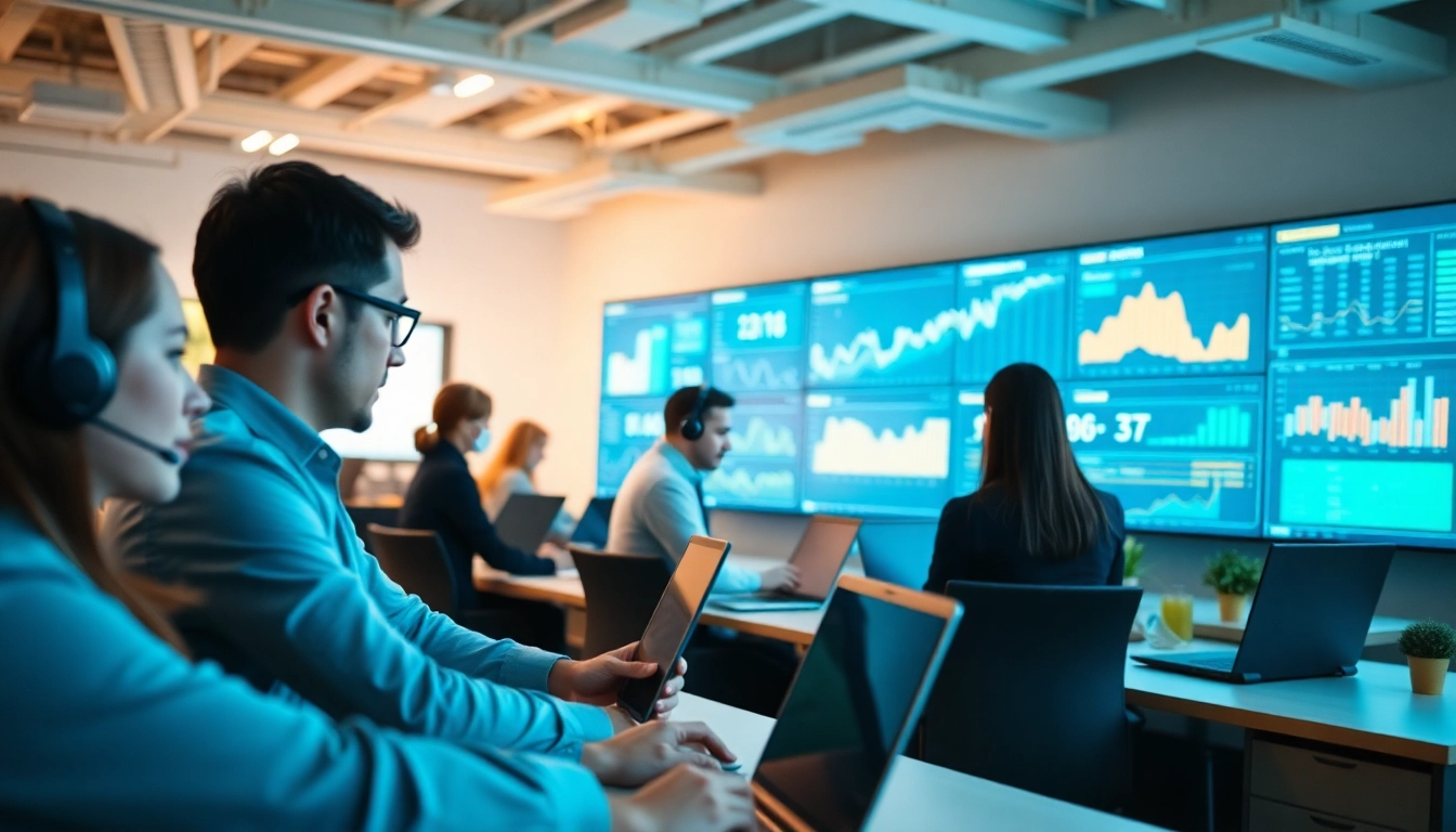 Enhance your efficiency with Order Processing Services showcased by a dedicated professional team in a modern setting.