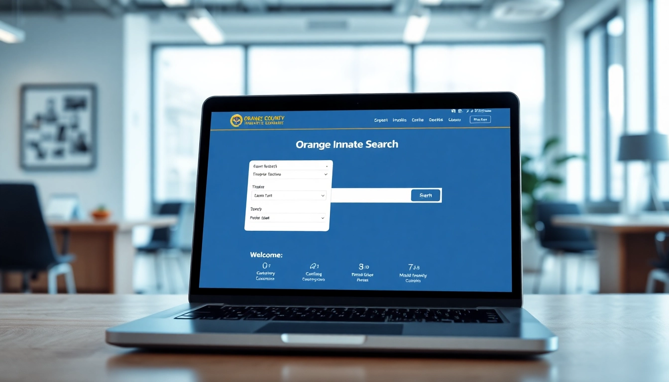 Enhance your orange county inmate search experience with a user-friendly interface and professional design.