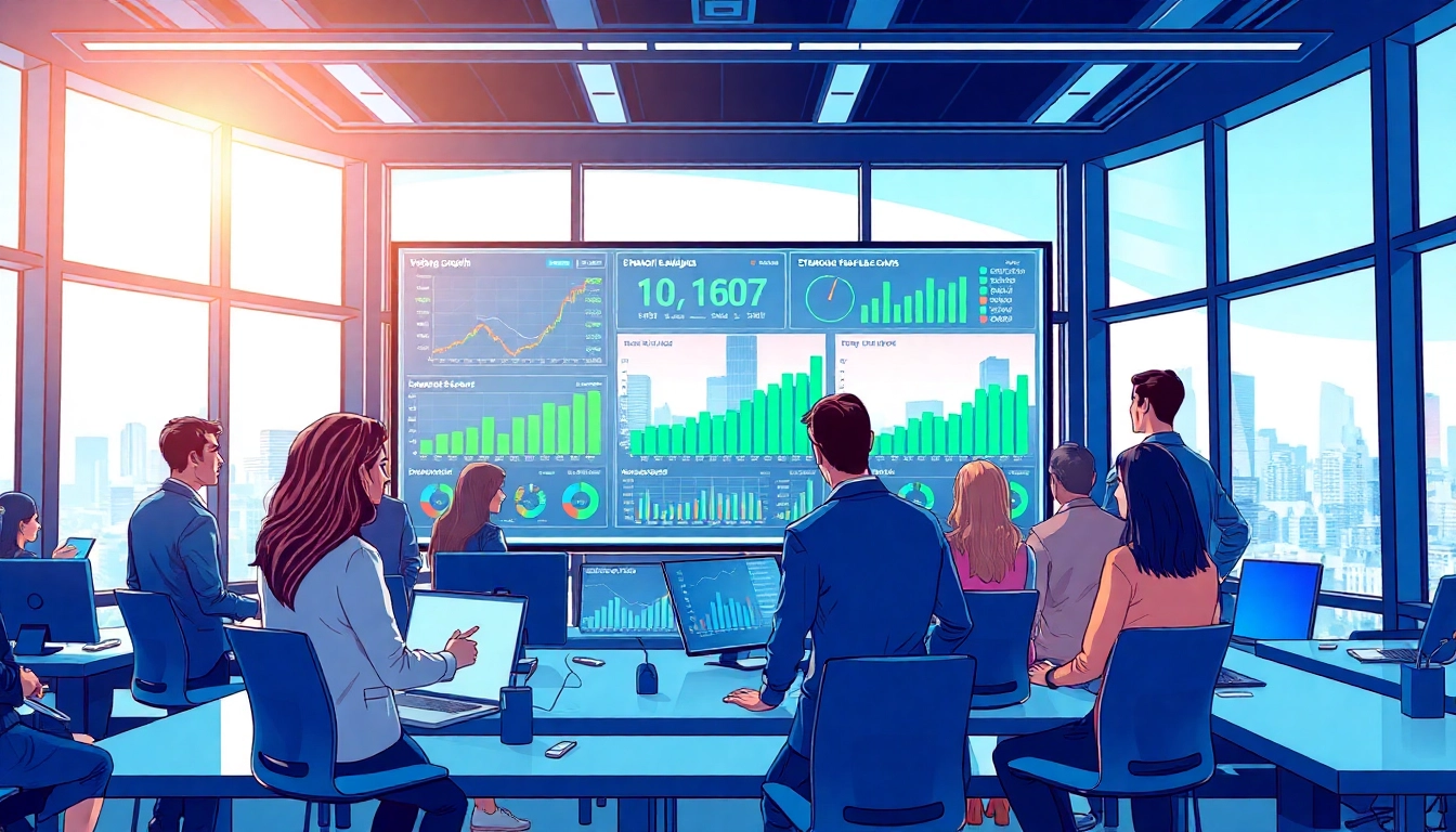 Analyze data on Revenue Rocket Lab growth in a high-tech financial workspace.