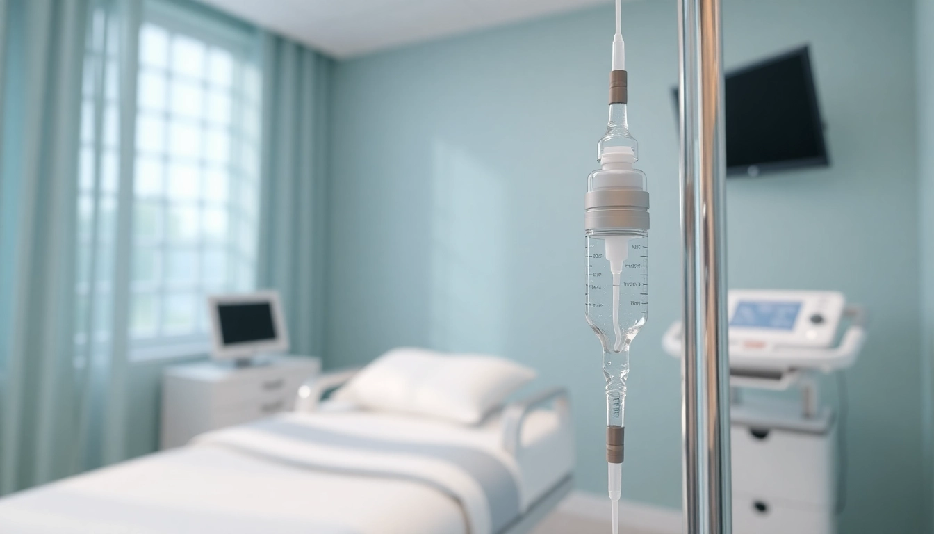 NAD IV therapy side effects detailed in a serene medical treatment room atmosphere.