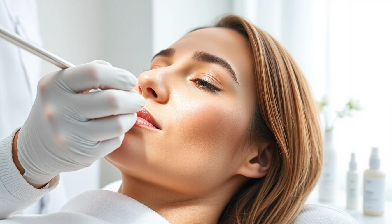 Enhance your beauty with collagen threads during a rejuvenation procedure in a modern clinic.