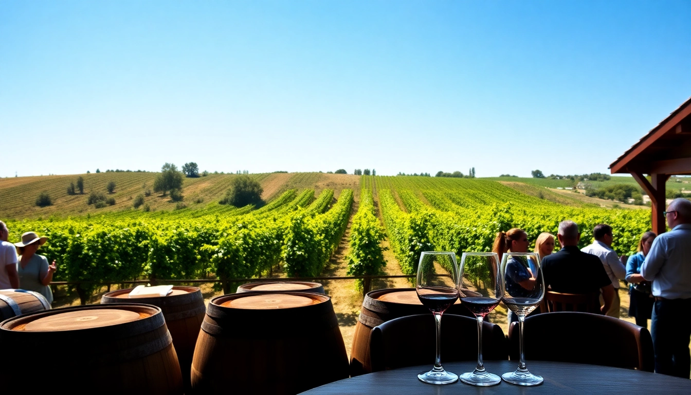 Enjoy a delightful experience at a winery sacramento with stunning vineyard views.