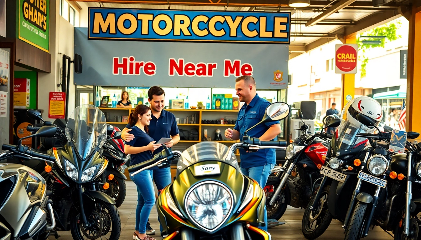 Find Reliable Motorcycle Hire Near Me for Your Next Adventure