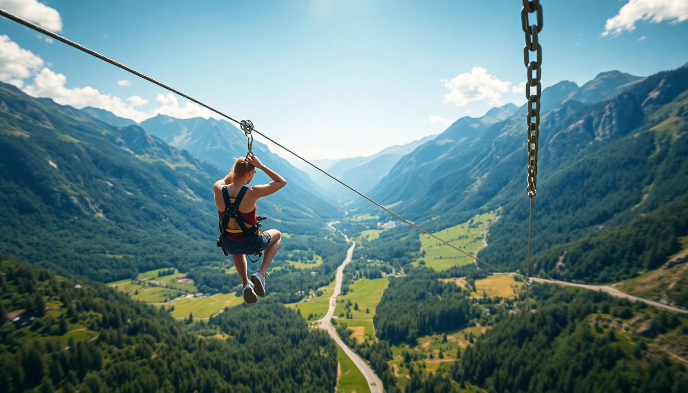 Odkrijte Bovec zipline, medtem ko drvite čez slikovito dolino Učja.