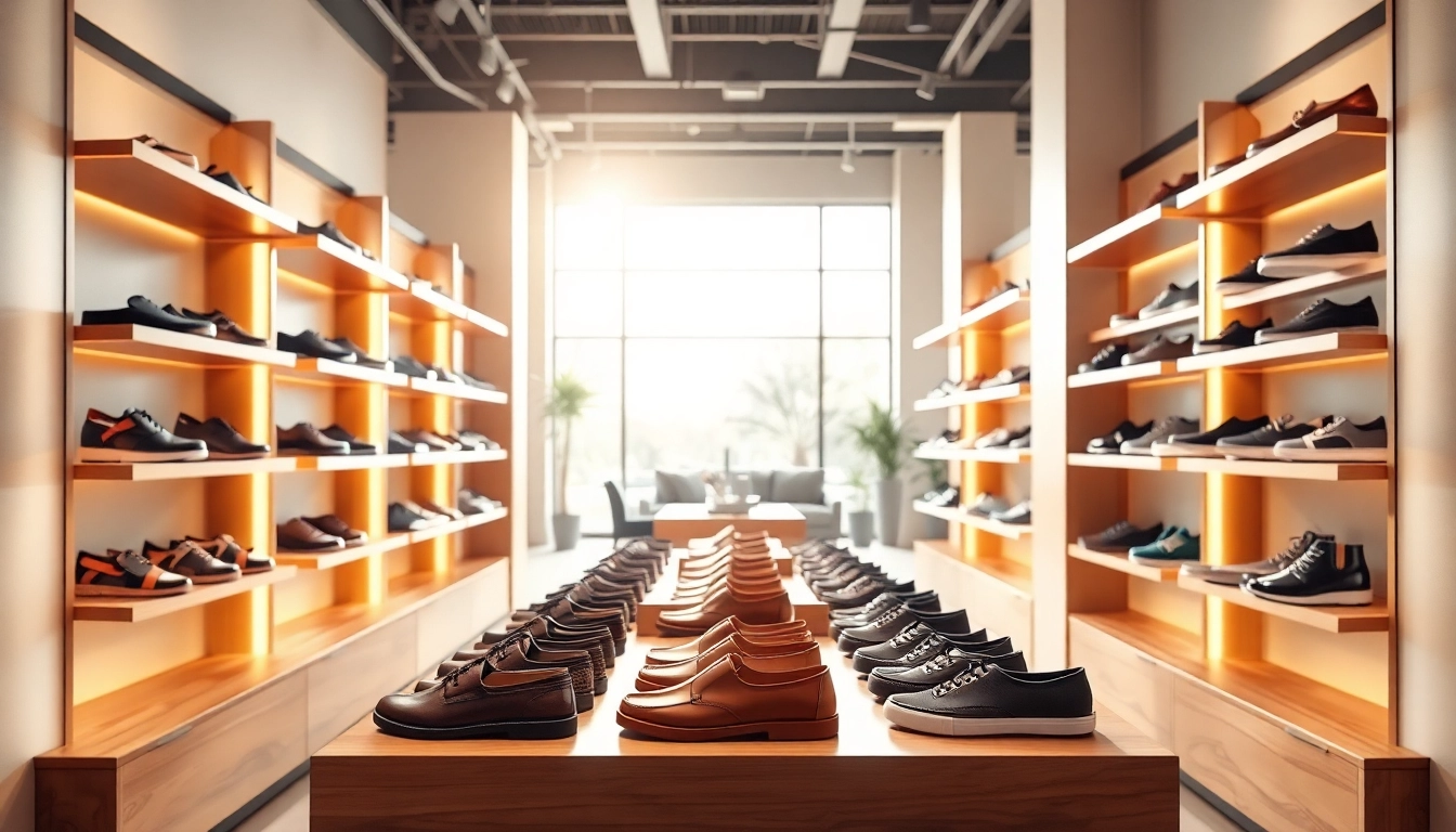 Bekijk een selectie van comfortabele schoenen regio Eindhoven in een stijlvolle schoenenwinkel.