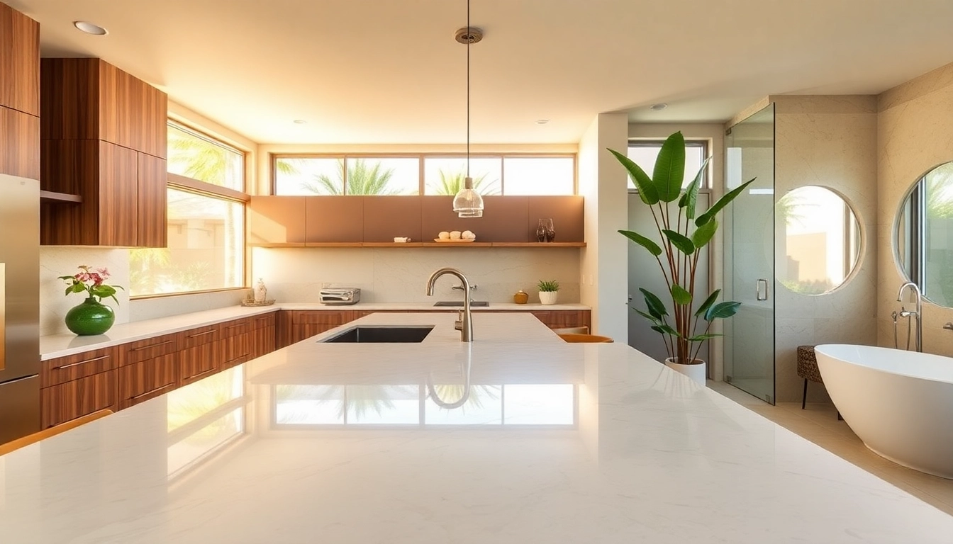 Transform your home with expert Remodeling in Palm Springs showcasing stylish kitchen and bath interiors.