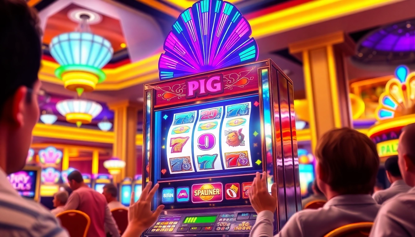 เล่นสล็อต pgslot ในบรรยากาศของคาสิโนที่ตื่นเต้นด้วยไฟสว่าง