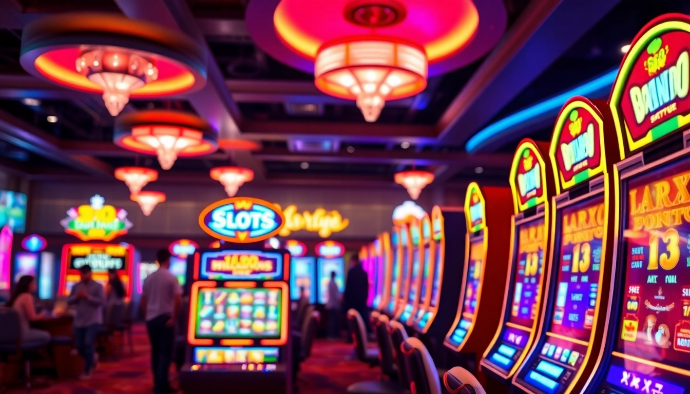 Menangkan permainan di mild88 slot dengan antusiasme yang mengelilingi suasana kasino.